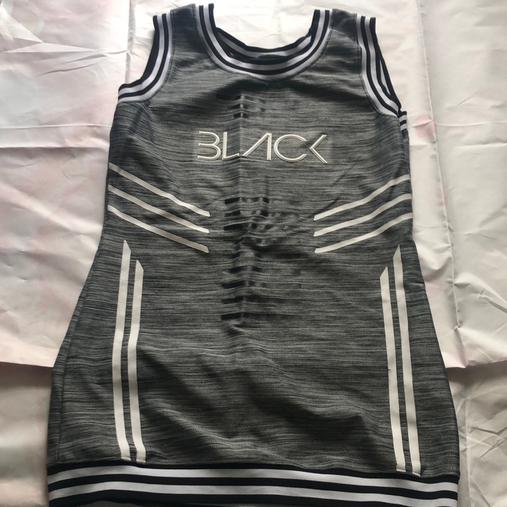 Chris Brown Black Pyramid dress